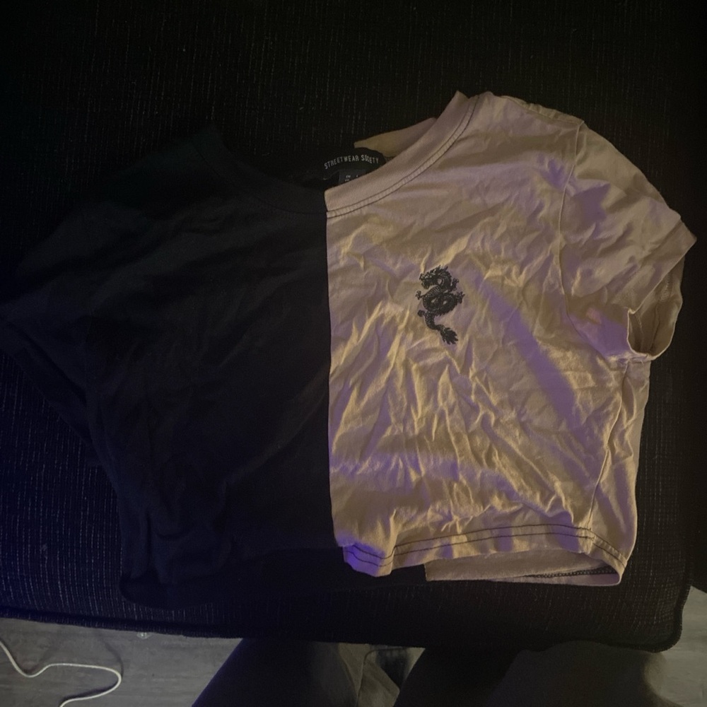 Black and White Kids Shirt